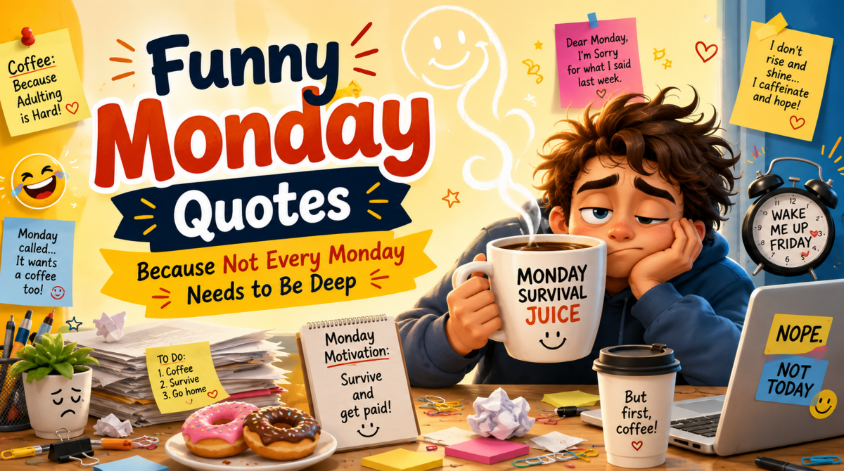 Funny Monday Quotes (Because Not Every Monday Needs to Be Deep