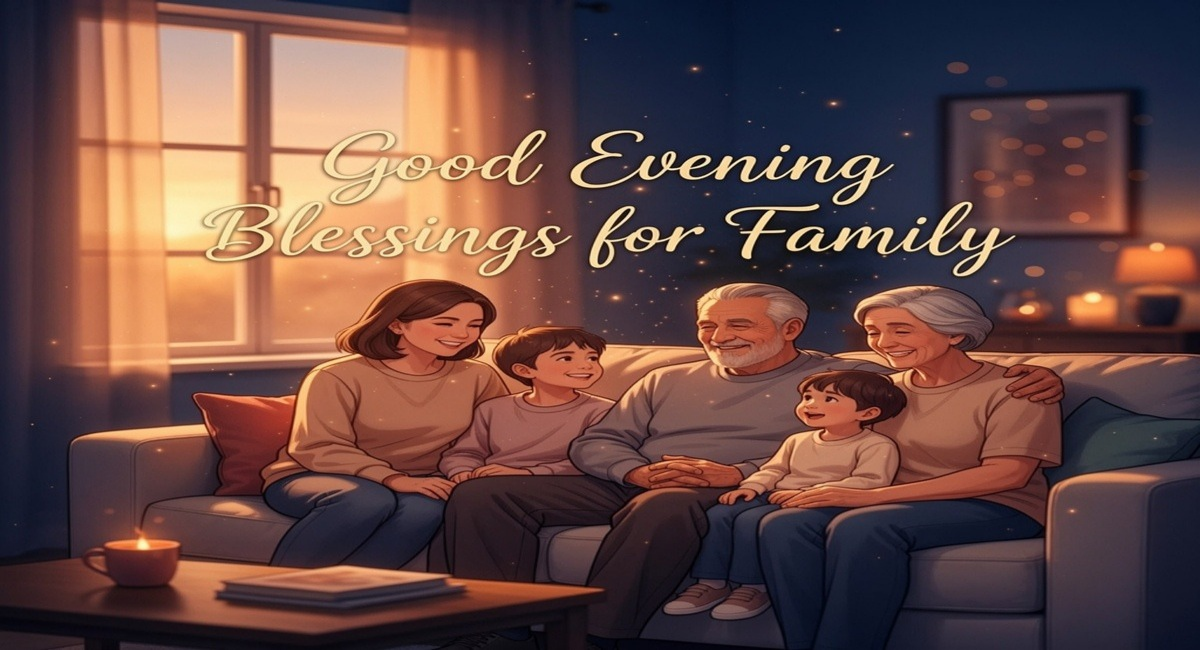 Good Evening Blessings for Family
