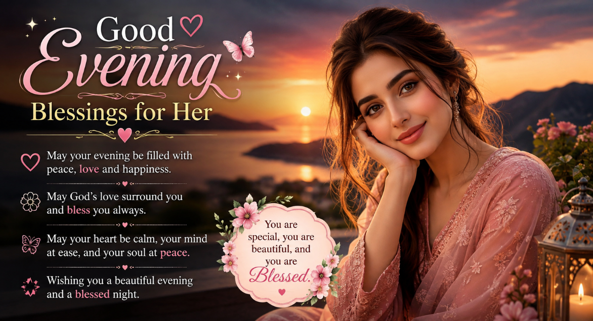 Good Evening Blessings for Her