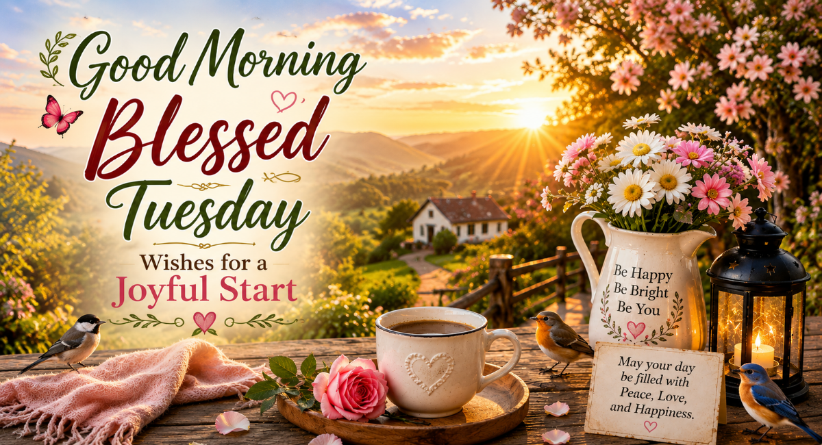 Good Morning Blessed Tuesday Wishes for a Joyful Start
