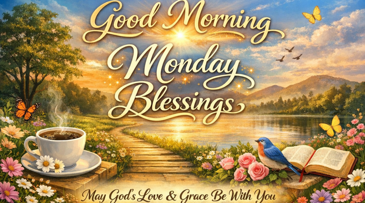 Good Morning Monday Blessings