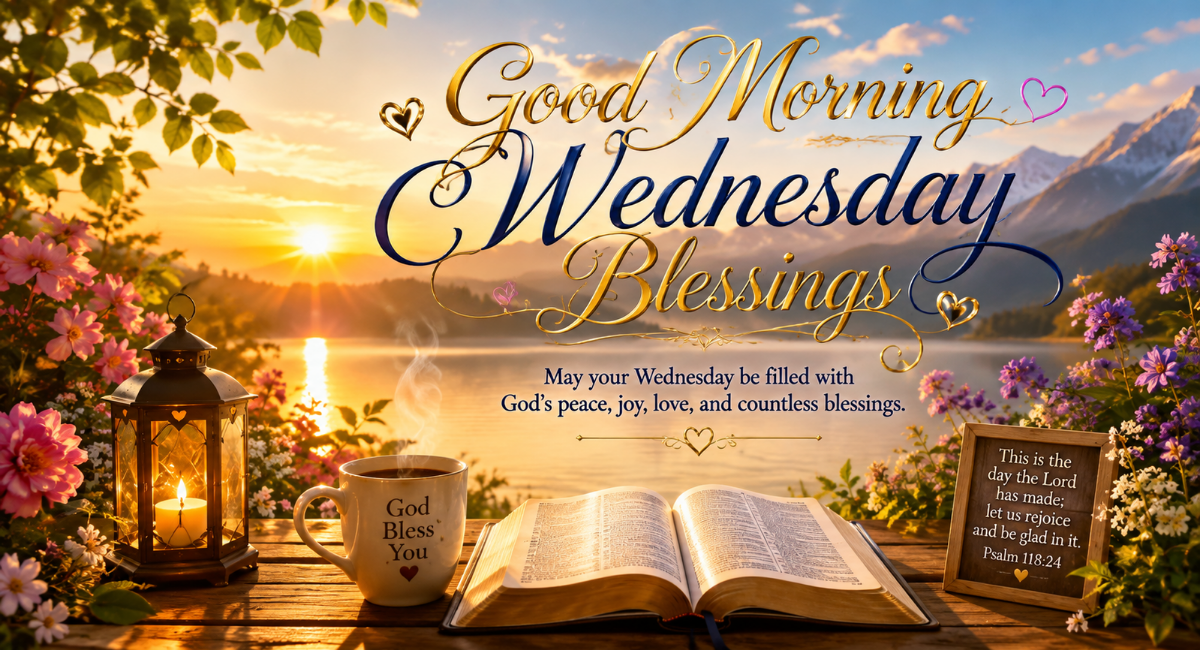 Good Morning Wednesday Blessings
