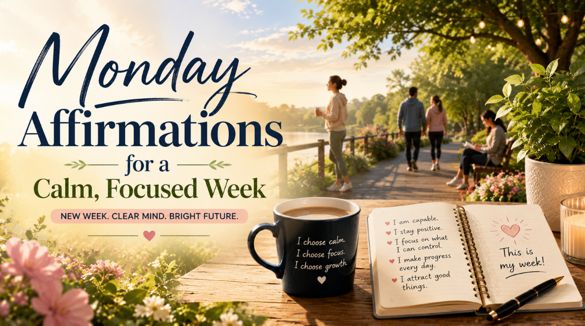 Monday Affirmations for a Calm, Focused Week