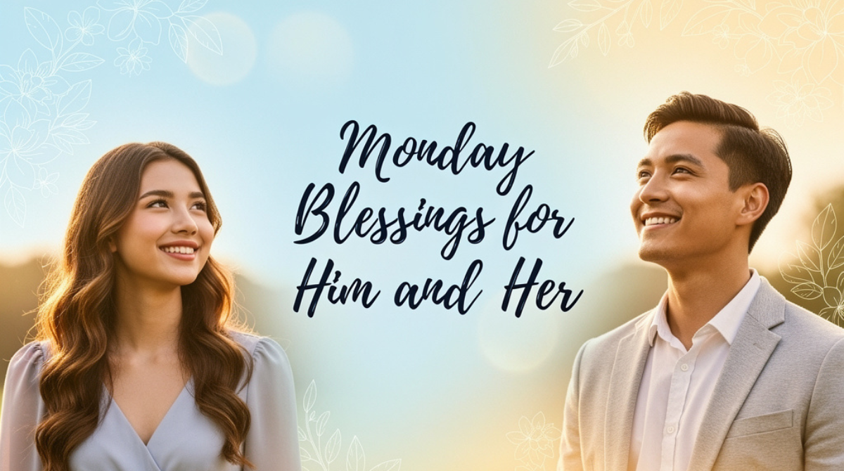 Monday Blessings for Him and Her