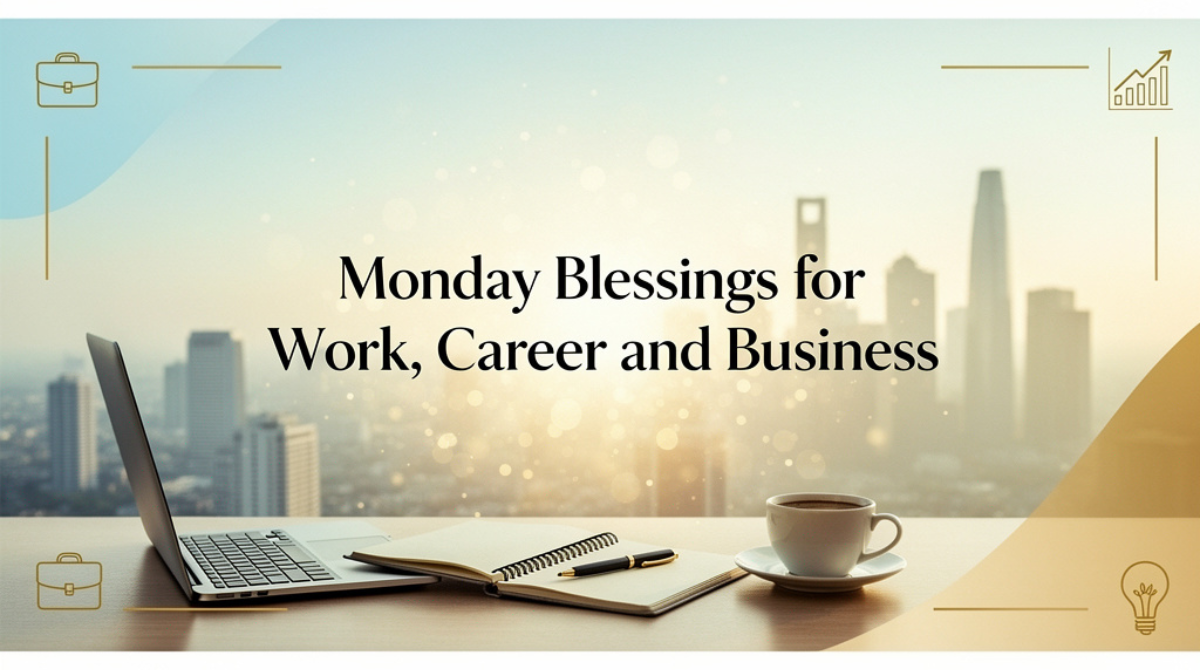 Monday Blessings for Work, Career and Business