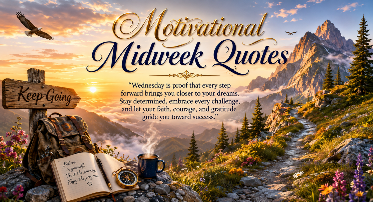 Motivational Midweek Quotes