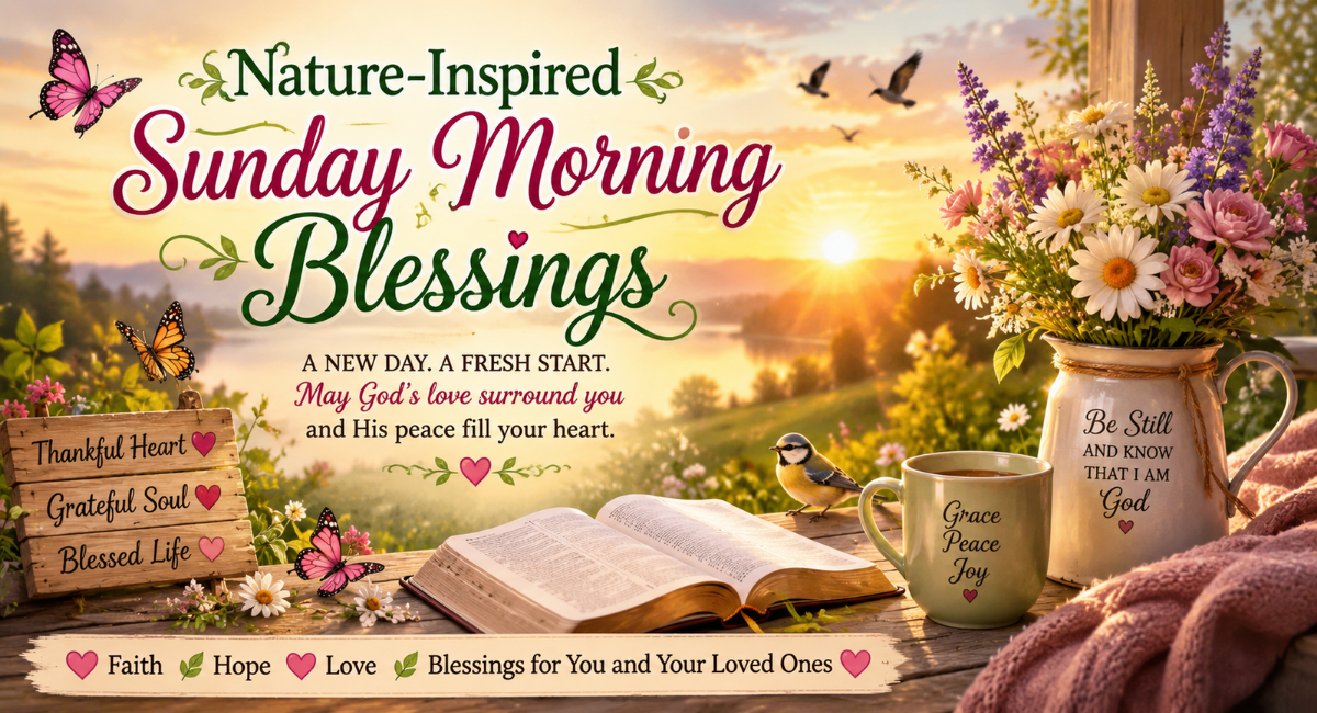 Nature-Inspired Sunday Morning Blessings
