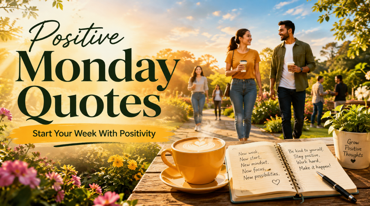 Positive Monday Quotes (No Religion Required)