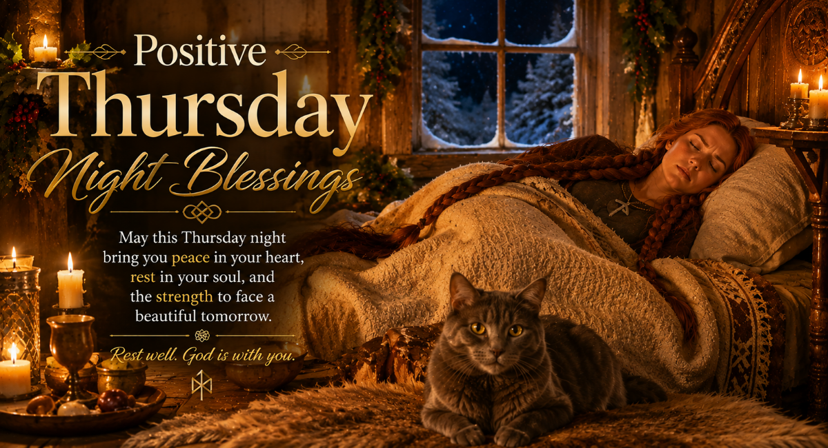 Positive Thursday Night Blessings
