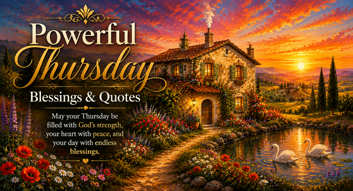 Powerful Thursday Blessings & Quotes
