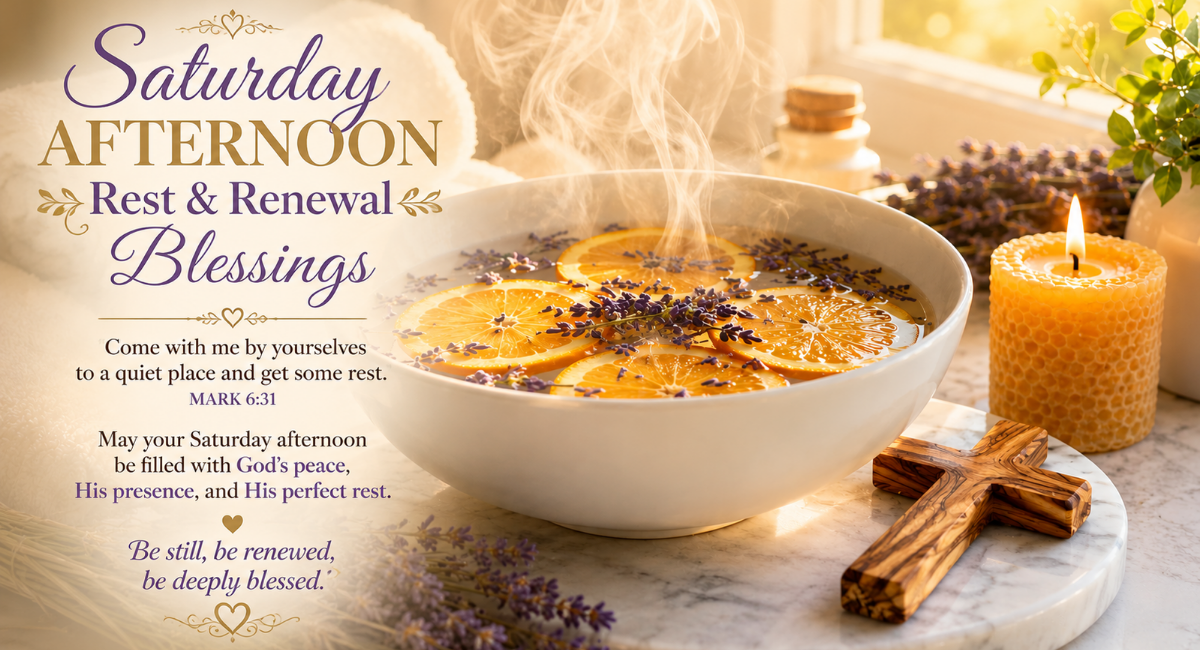 Saturday Afternoon Rest & Renewal Blessings