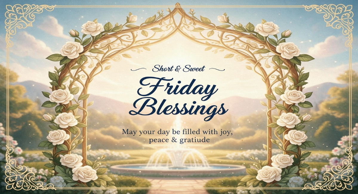 Short Friday Blessings for a Quick Text
