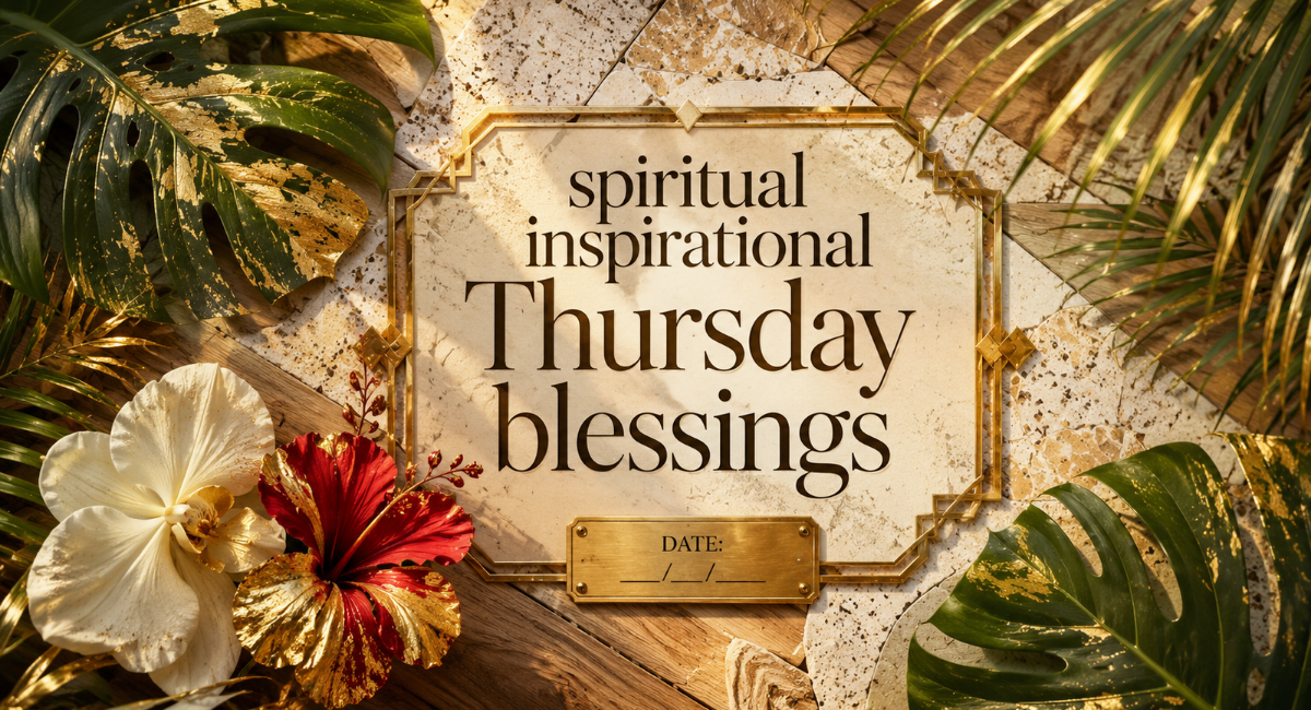Spiritual & Inspirational Thursday Blessings
