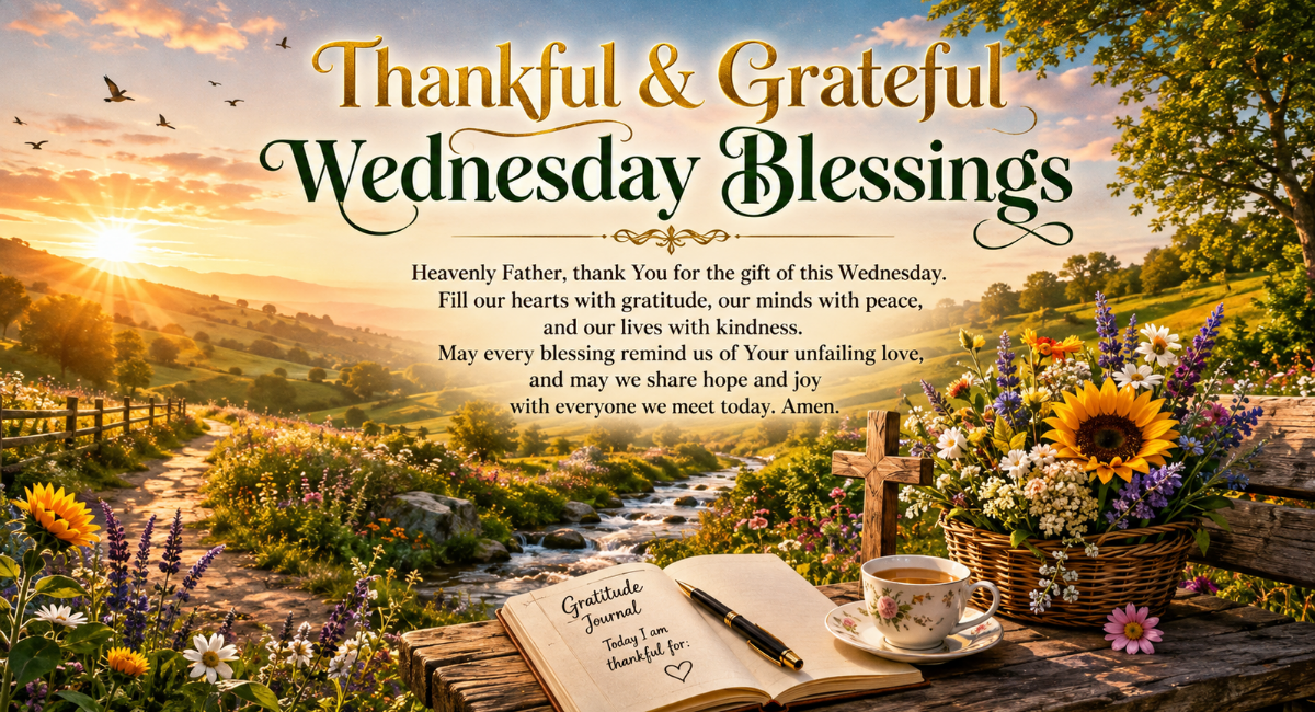 Thankful & Grateful Wednesday Blessings

