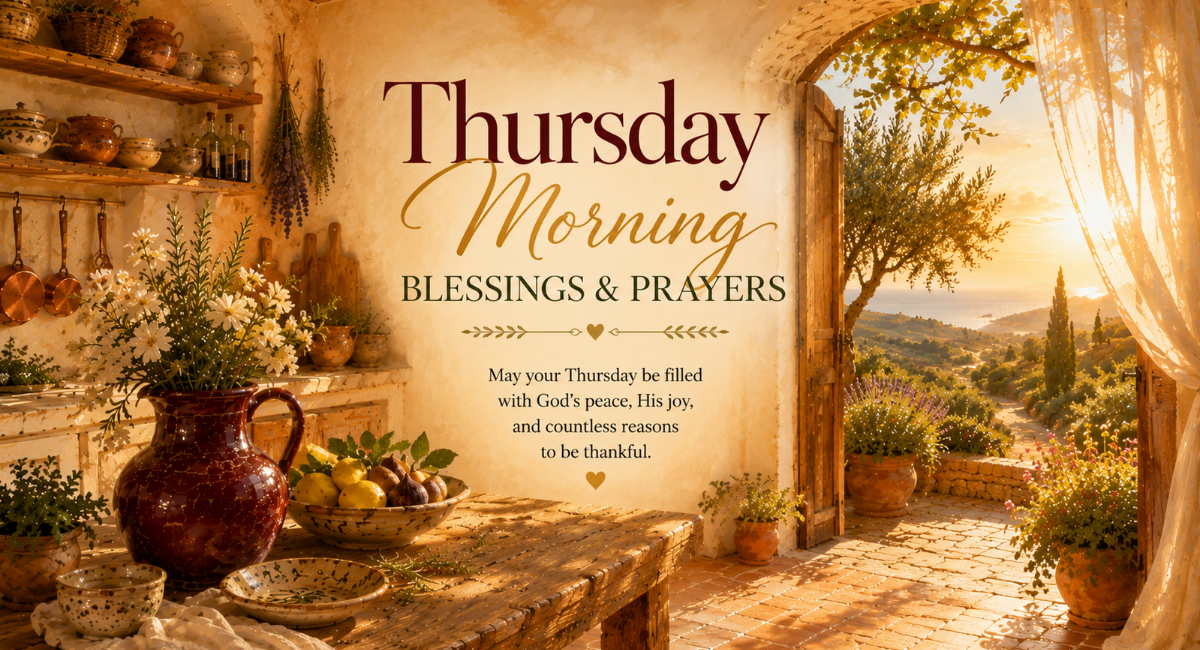 Thursday Morning Blessings & Prayers

