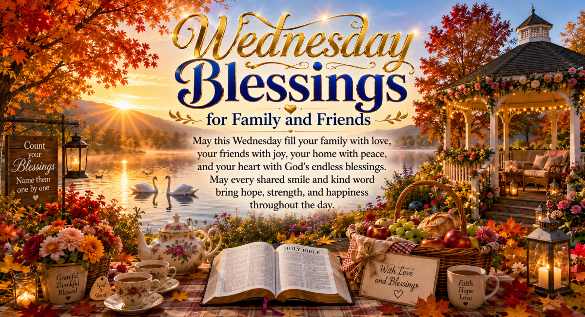 Wednesday Blessings for Family and Friends
