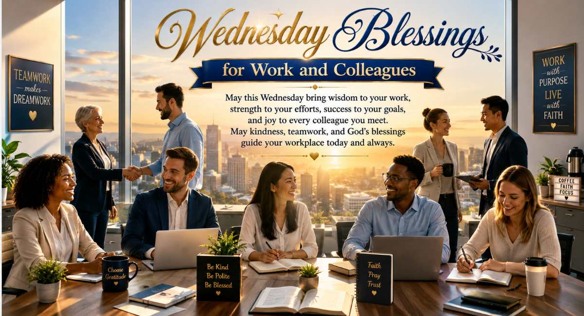 Wednesday Blessings for Work and Colleagues