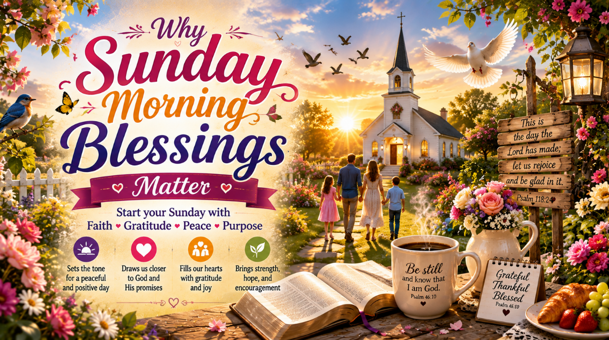 Why Sunday Morning Blessings Matter