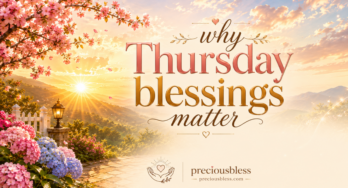 Why Thursday Blessings Matter