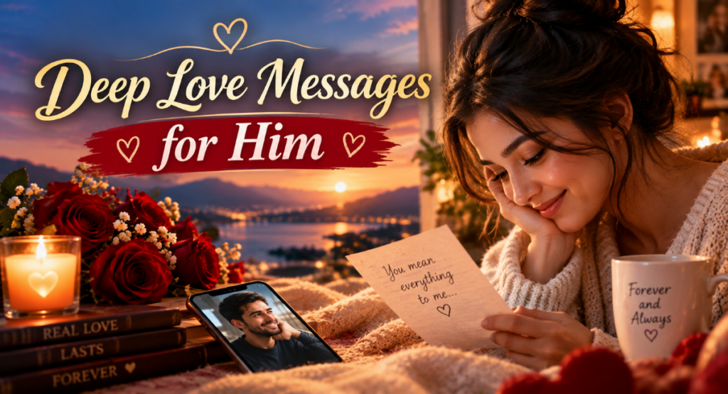 Deep Love Messages for Him