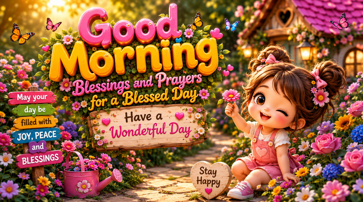 Good Morning Blessings and Prayers for a Blessed Day
