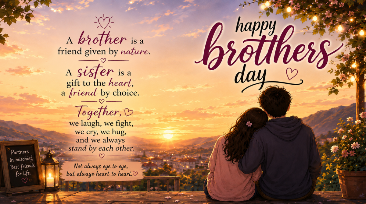 Happy Brother's Day 2027: 100+ Blessings, Wishes, Quotes & Messages for Brothers That Melt Hearts