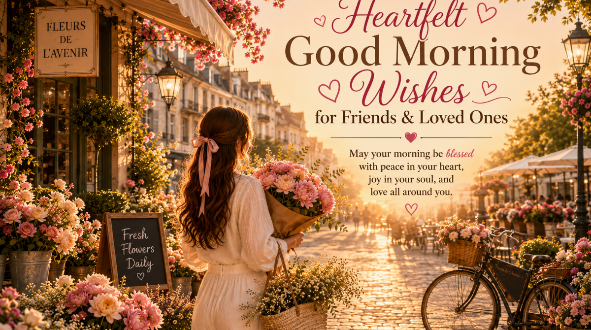Heartfelt Good Morning Wishes for Friends & Loved Ones
