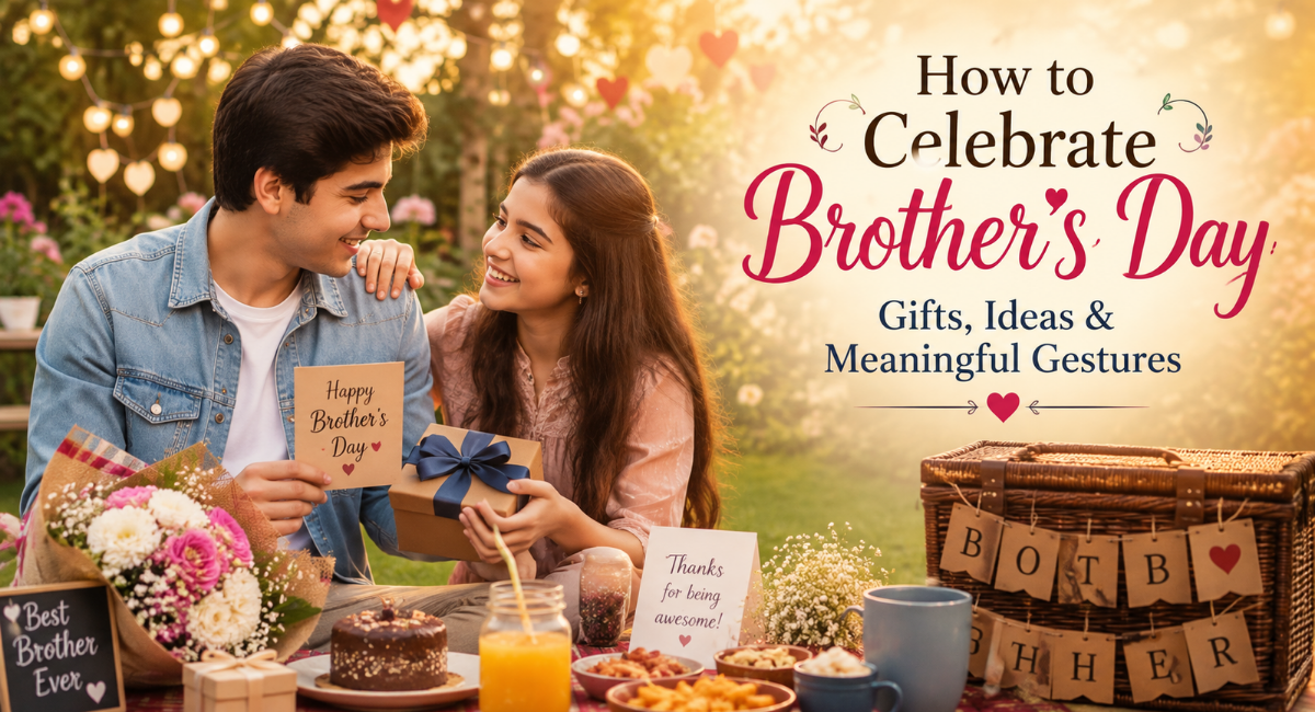 How to Celebrate Brother's Day: Gifts, Ideas & Meaningful Gestures

