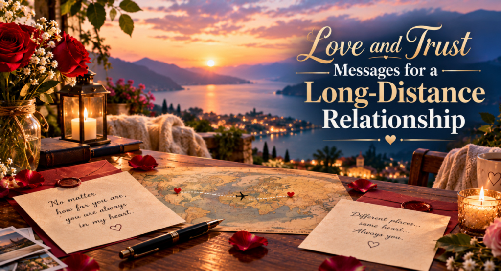 Love and Trust Messages for a Long-Distance Relationship