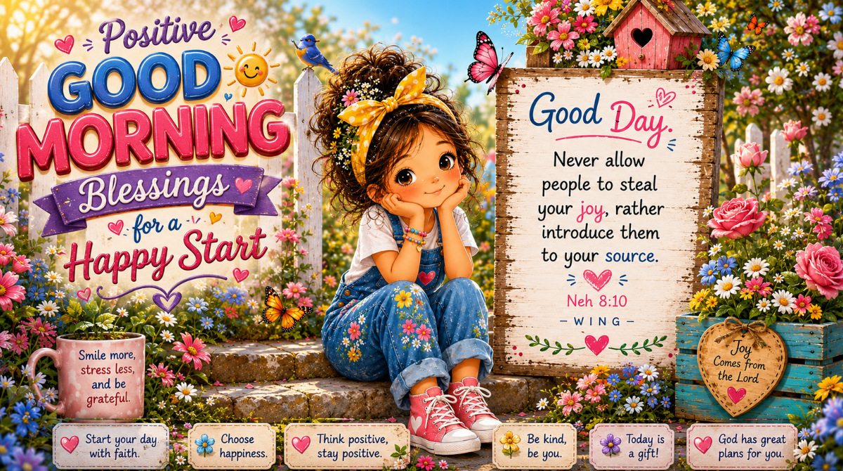 Positive Good Morning Blessings for a Happy Start