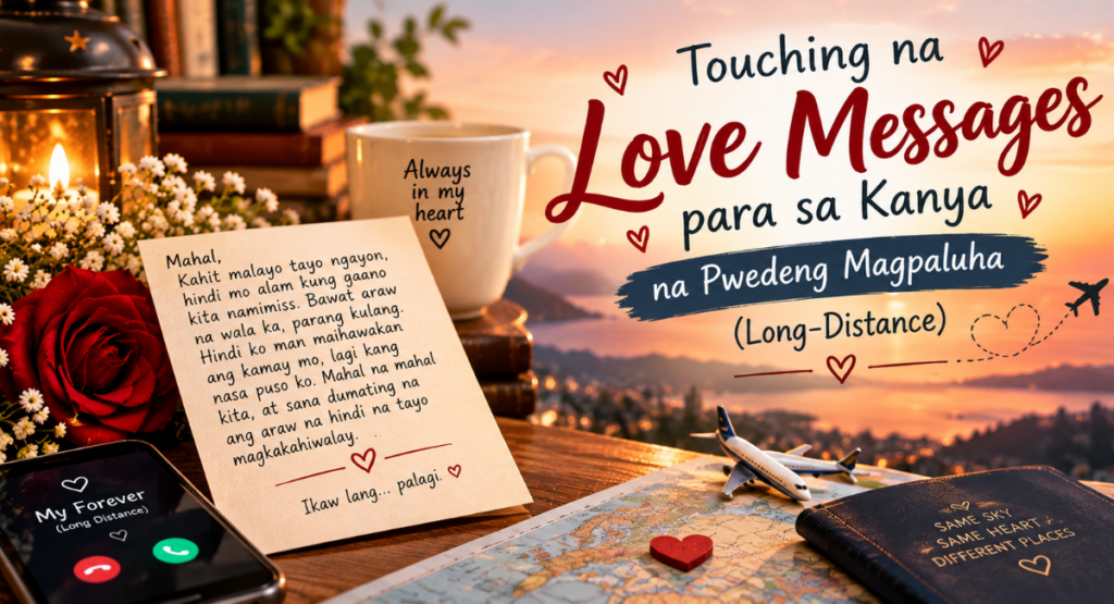 Touching Love Messages to Make Him Cry Long-Distance in Tagalog
