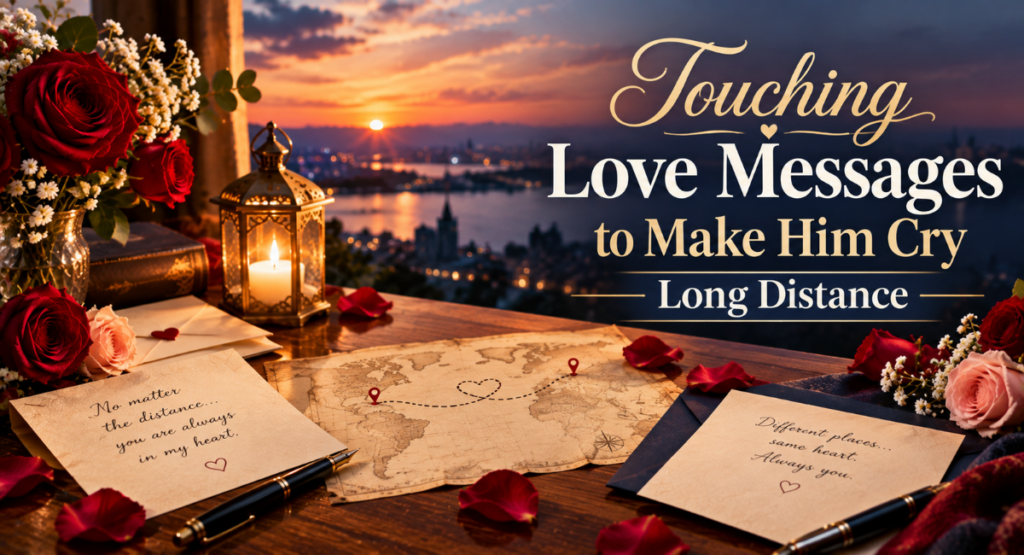 Touching Love Messages to Make Him Cry Long Distance